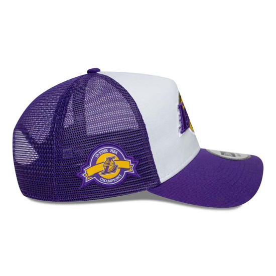 New Era Καπέλο Los Angeles Lakers 9FORTY Side Patch Trucker Cap